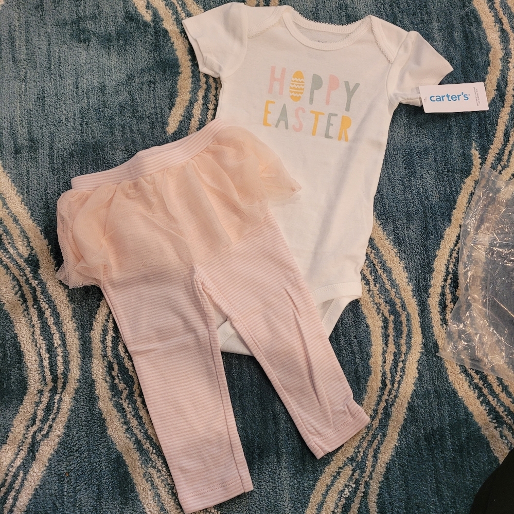 12m NWT Hoppy Easter Outfit